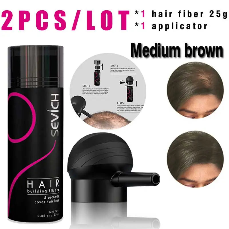 SEVICH – Keratin Hair Building Fibers with Applicator