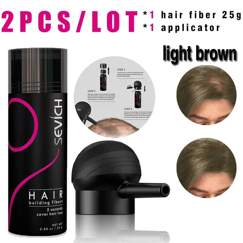 SEVICH – Keratin Hair Building Fibers with Applicator