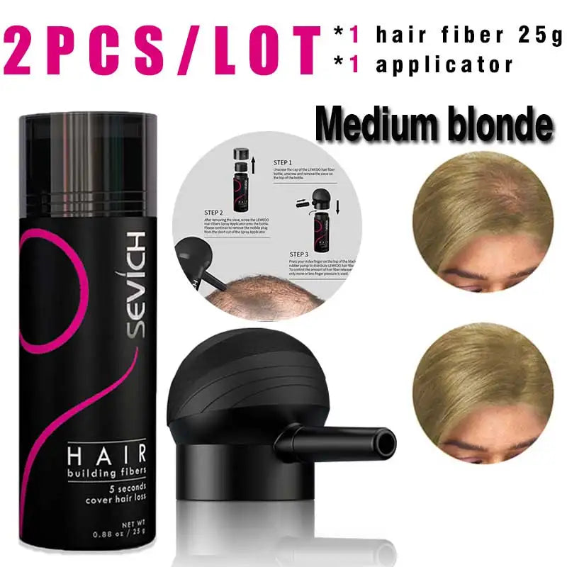 SEVICH – Keratin Hair Building Fibers with Applicator