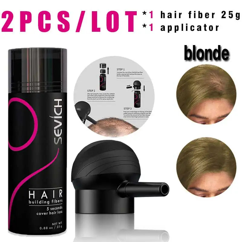SEVICH – Keratin Hair Building Fibers with Applicator