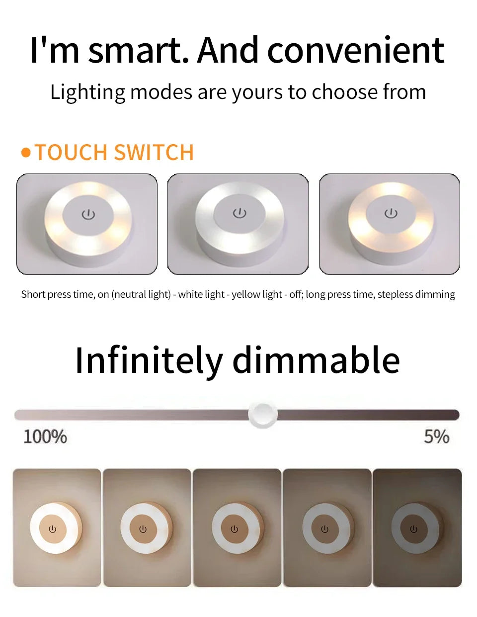 Mini Touch Night Light