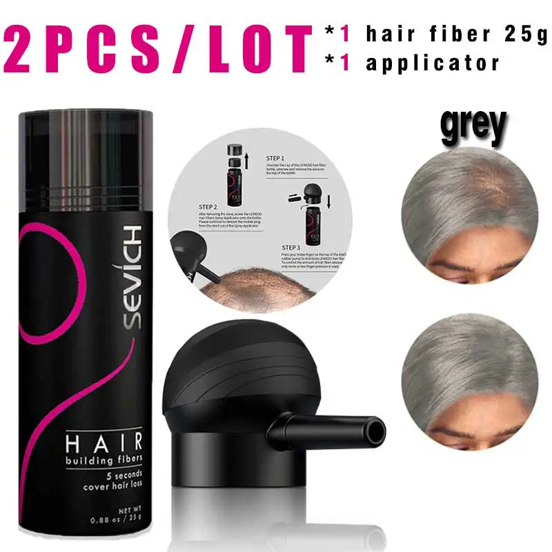SEVICH – Keratin Hair Building Fibers with Applicator