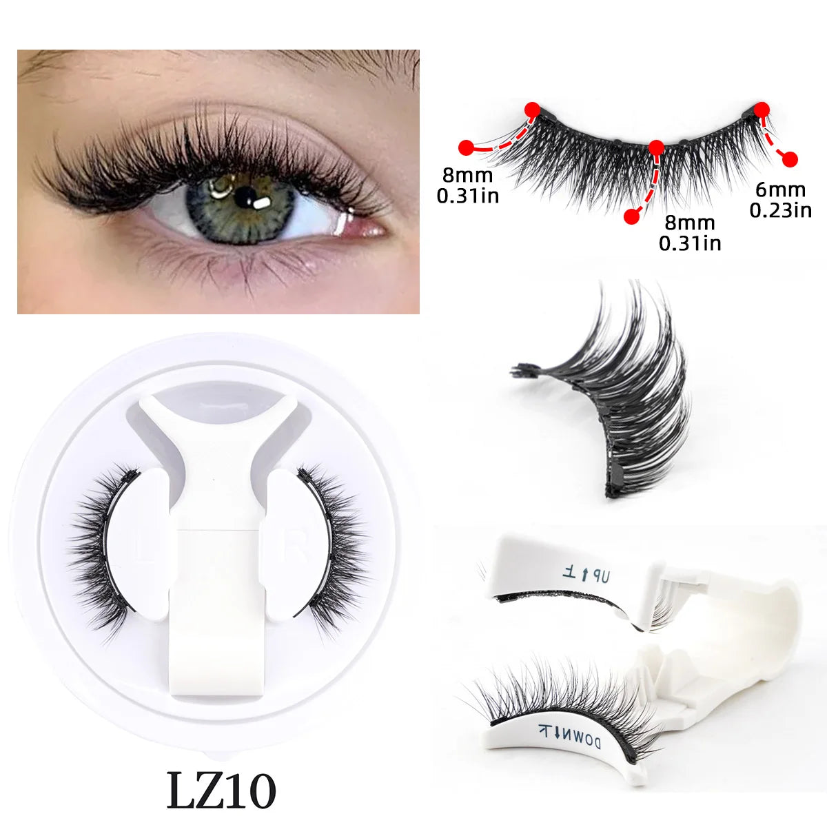 Reusable Magnetic Eyelashes