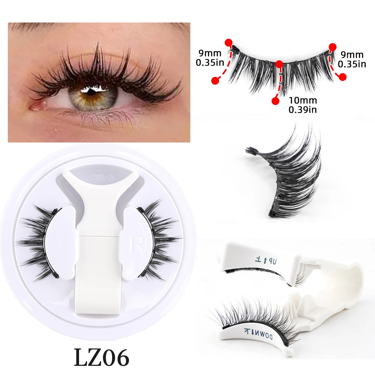 Reusable Magnetic Eyelashes