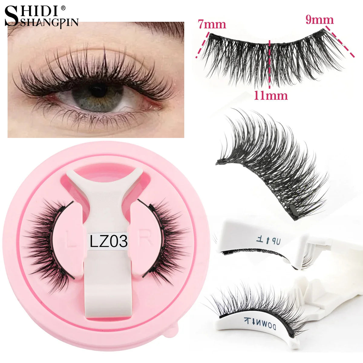 Reusable Magnetic Eyelashes
