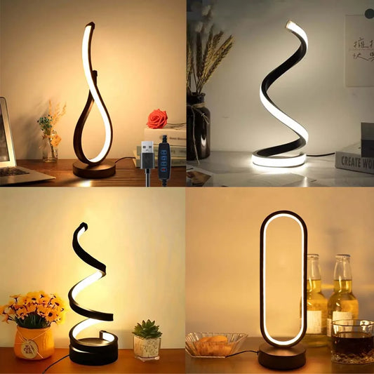 Creative Spiral LED Night Light