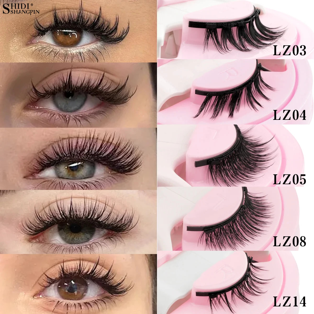 Reusable Magnetic Eyelashes